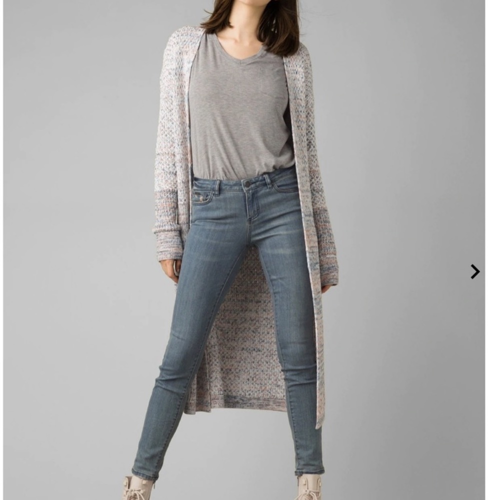 Prana Greta Cardigan Long Duster Style  small